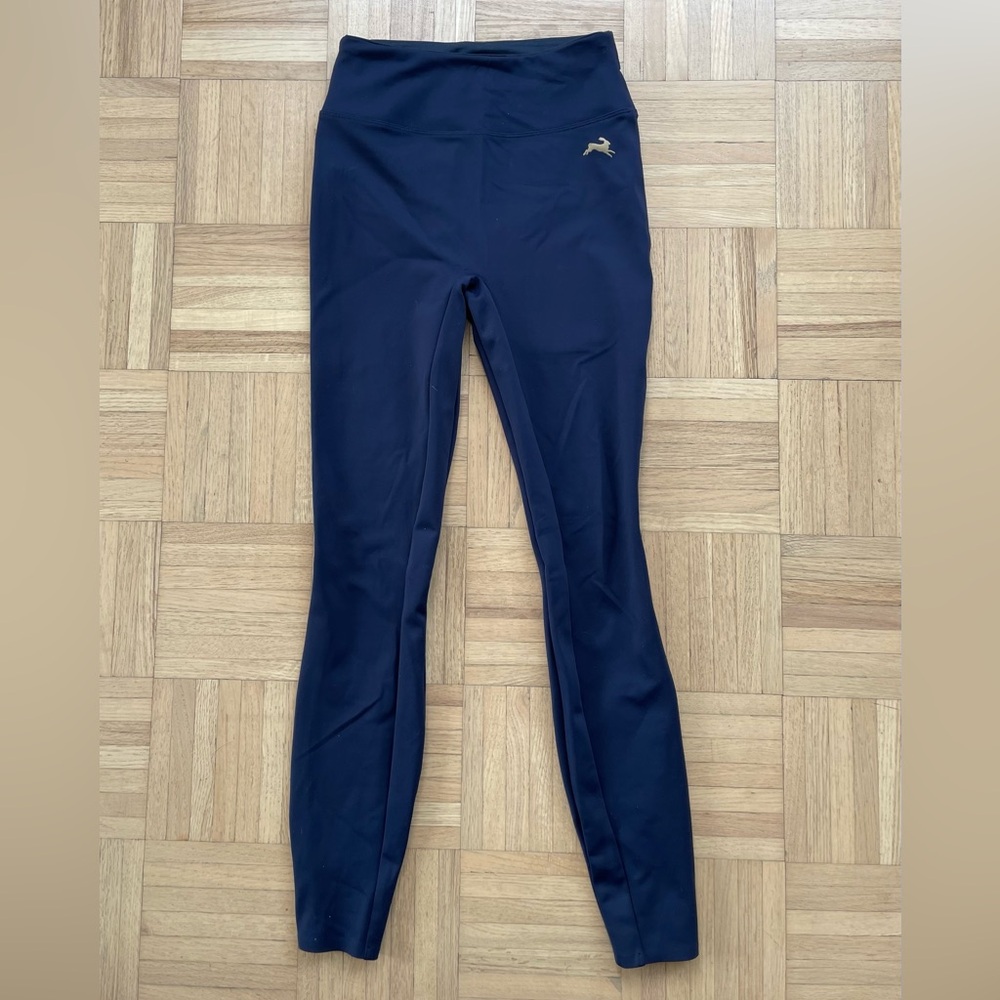 Tracksmith Women’s NDO navy leggings, XS - Picture 2 of 4